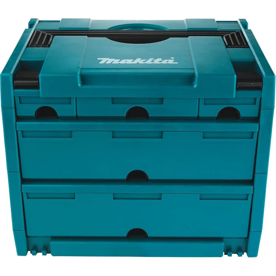 Makita P-84349 MAKPAC 5 Drawer Interlocking Case, 12-1/2